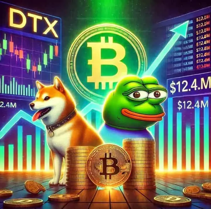 由于PEPE飙升和DTX交易所融资1240万美元，柴犬从前10名跌出